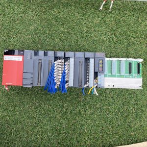 MITSUBISHI 三菱 シーケンサ Q61P-電源ユニット Q02CPU QX40 QX41・2個　QY50・2個　QY41P ローカルユニット QJ61BT11N