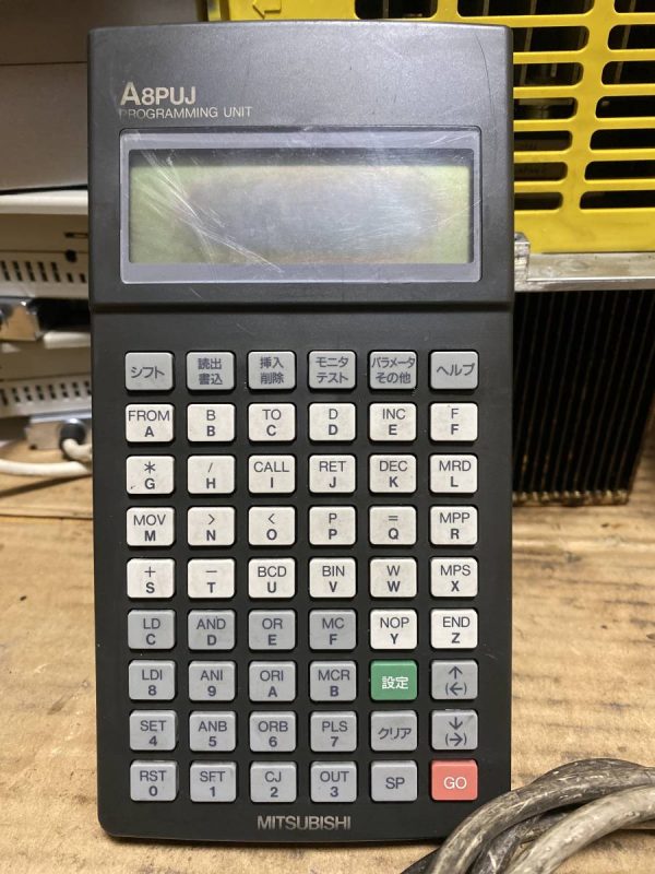 3C00036 三菱電機　プログラミングユニット　A8PUJケープル付き 三菱電機 プログラミングユニット A8PUJケープル付 – TENNOMACHINE SHOP