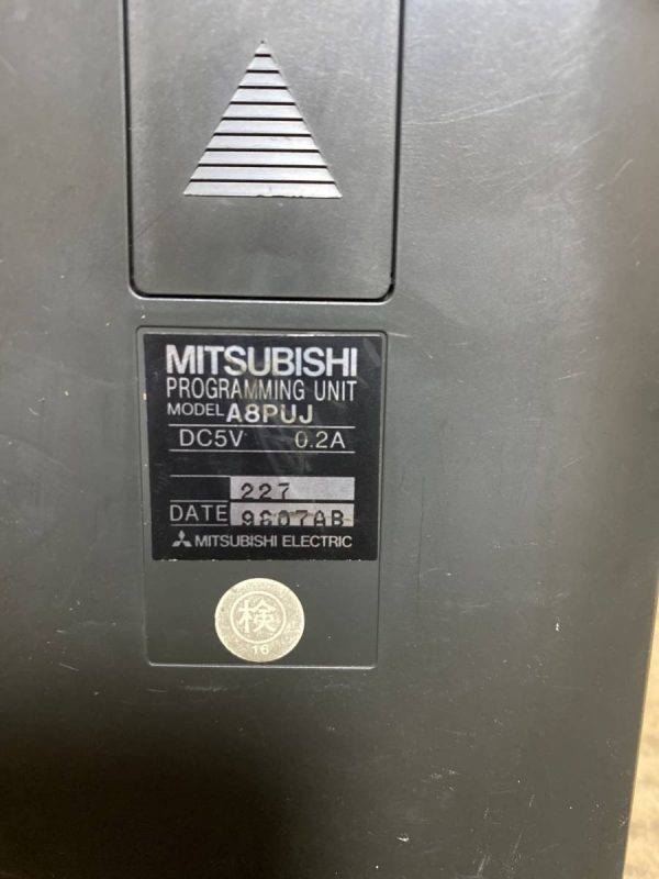 3C00036 三菱電機　プログラミングユニット　A8PUJケープル付き 三菱電機 プログラミングユニット A8PUJケープル付 – TENNOMACHINE SHOP