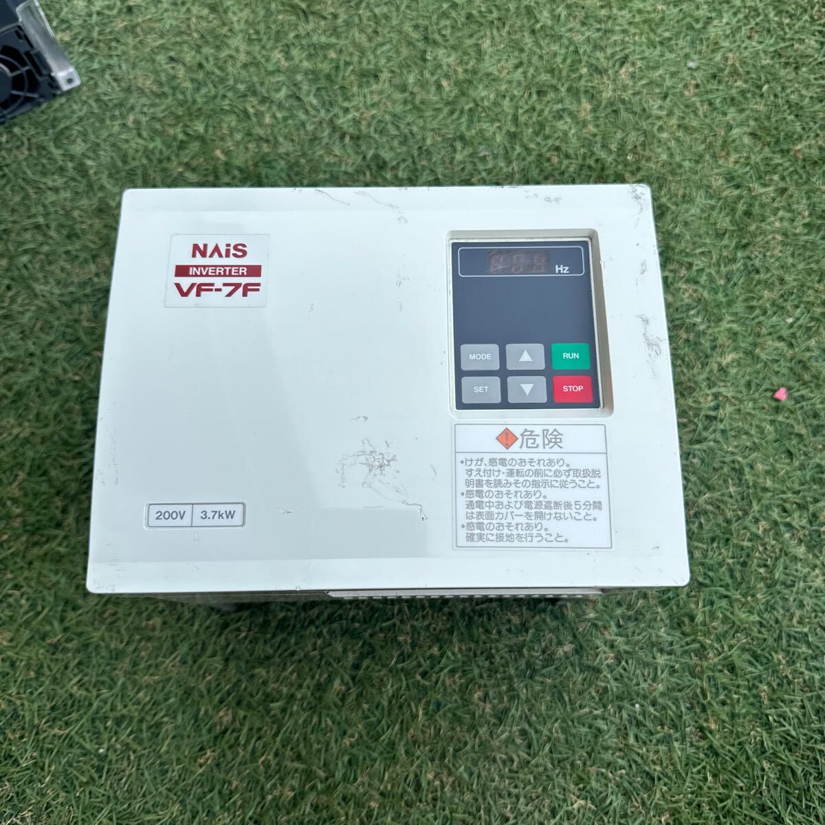 MATSUSHITA インバーター VF-7F 3.7kw 200V BFV70372F – TENNOMACHINE SHOP