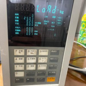 5A177 中古 ユニパルス F800 計量コントローラーディスプレイ Nのハカリ　CHIBA DORYOKO