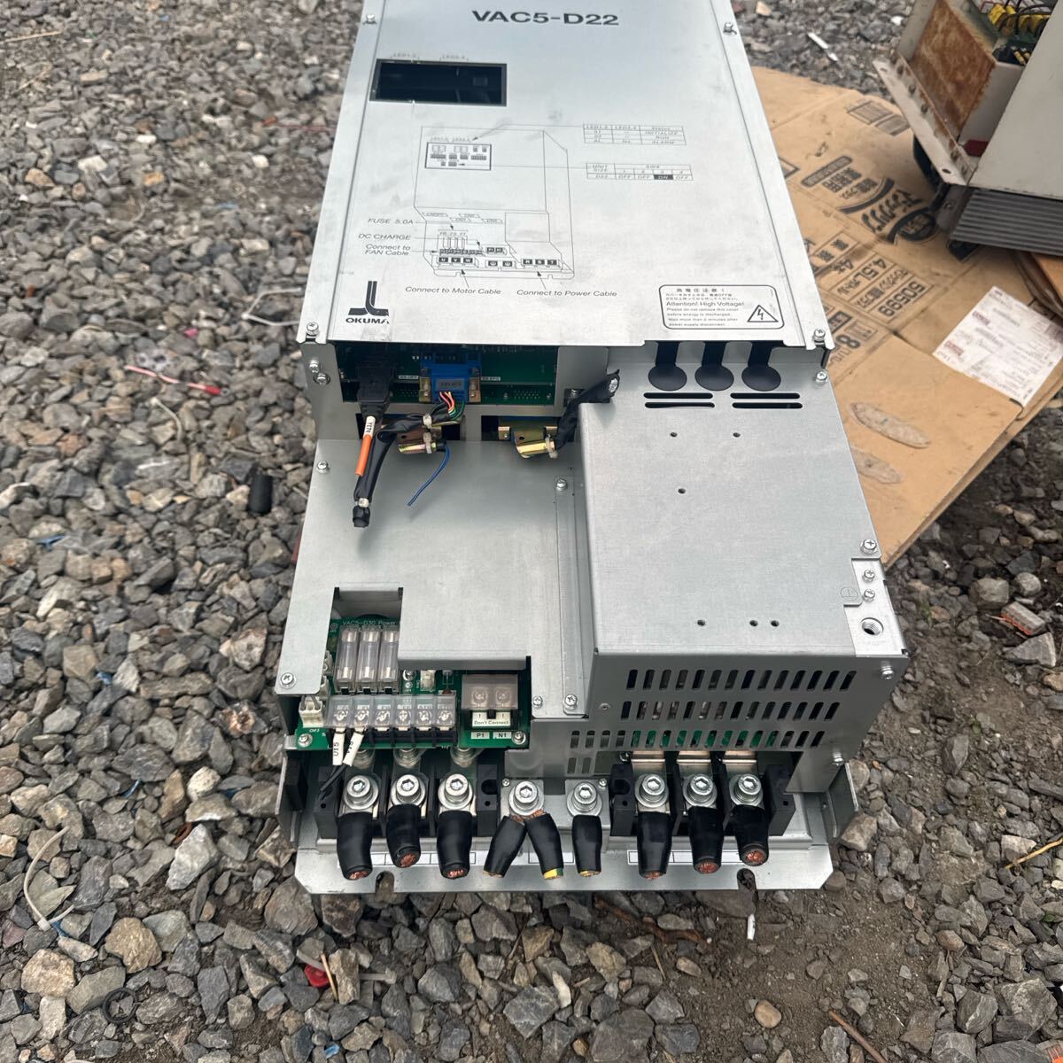 OKUMA サーボユニット　VAC5-D22／U1233-0006-001-12 5D066 OKUMA サーボユニット VAC5-D22／U1233-0006-001-12