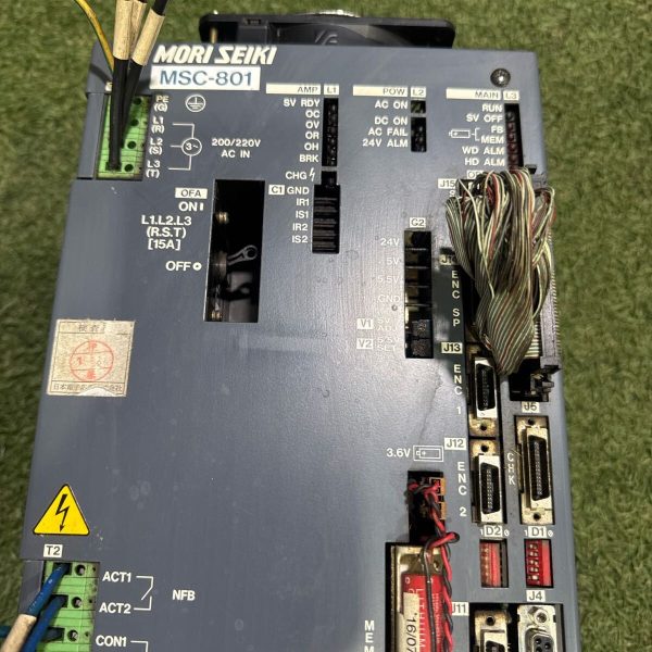 Msc800 Controller 5K006 Mori Seiki MSC-801 Type E00044A02 Controller Unit 動作保証 ...